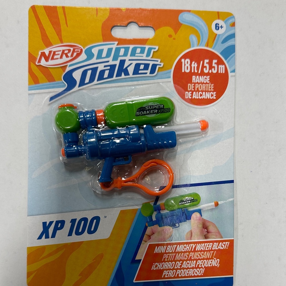 Nerf Super Soaker XP 100 - Blue, Green, and Orange